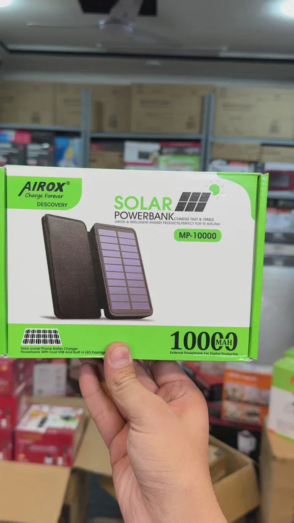 10,000mAH Solar Power Bank