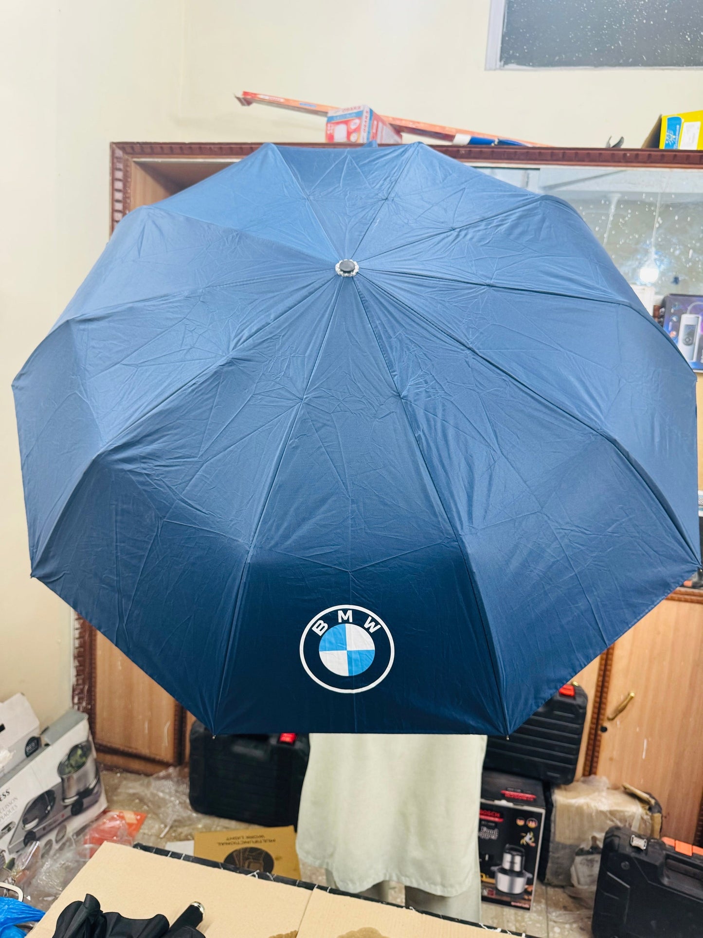 BMW Smart Auto Folding Umbrella OneTouch