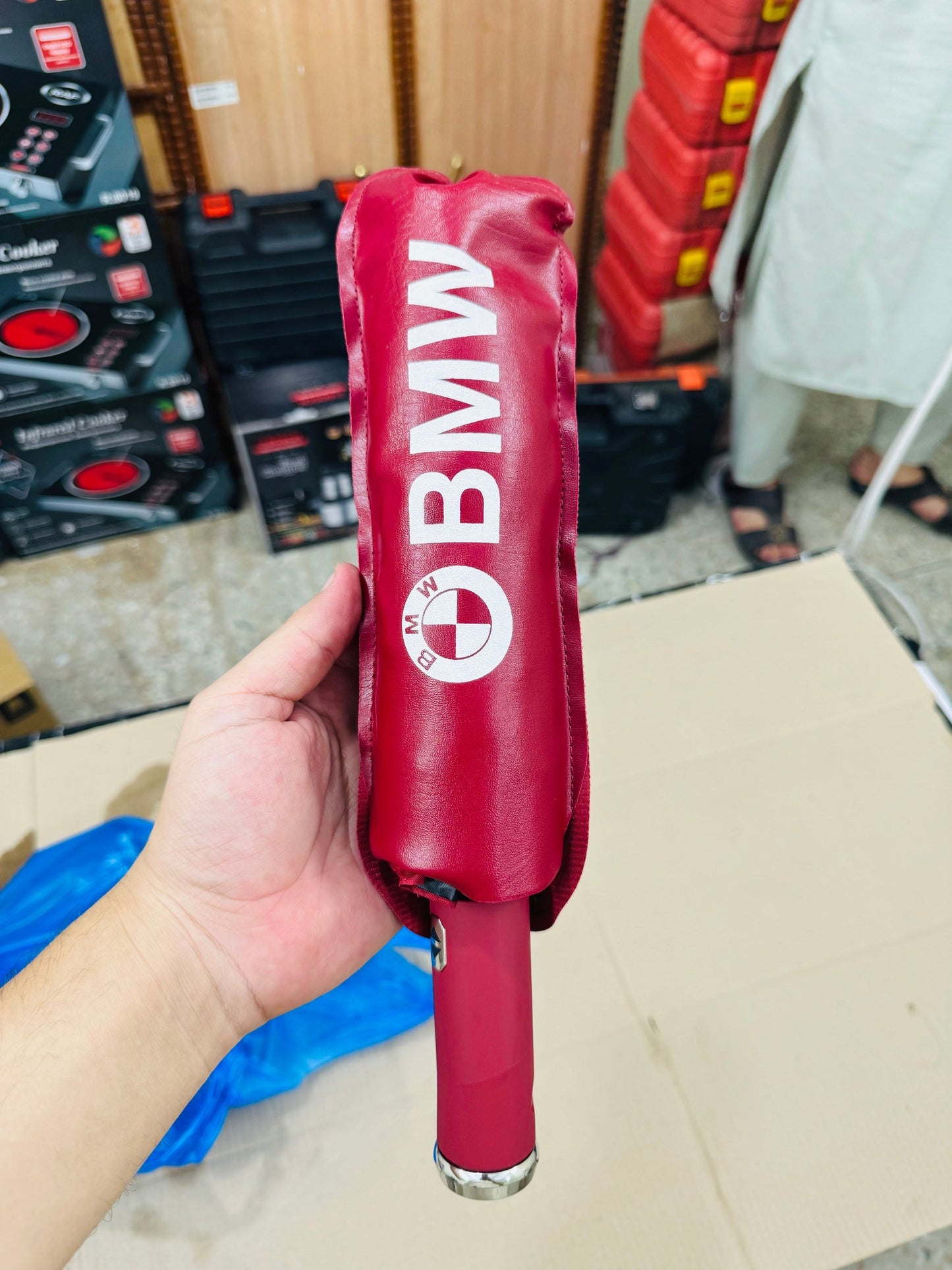 BMW Smart Auto Folding Umbrella OneTouch