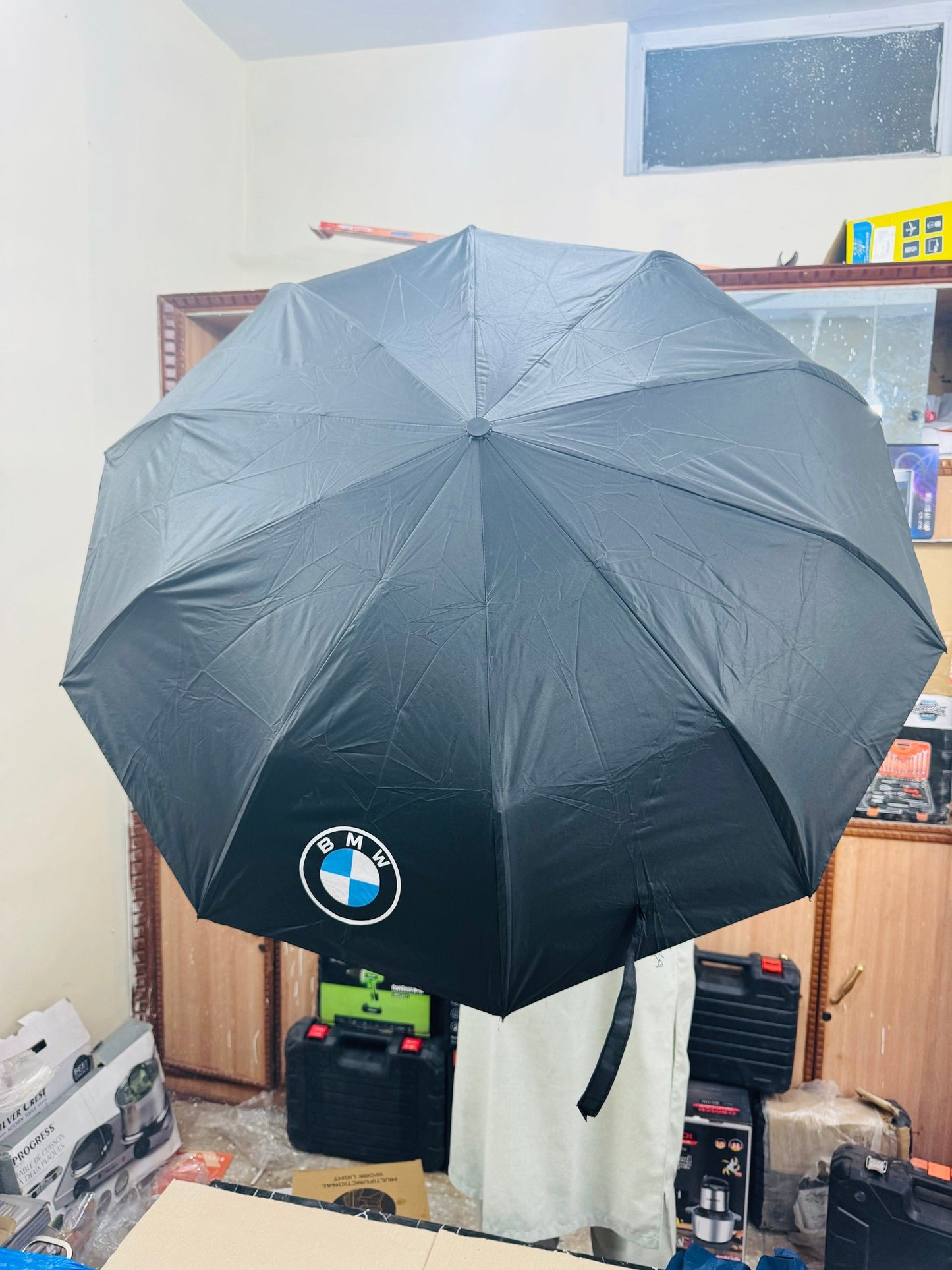 BMW Smart Auto Folding Umbrella OneTouch