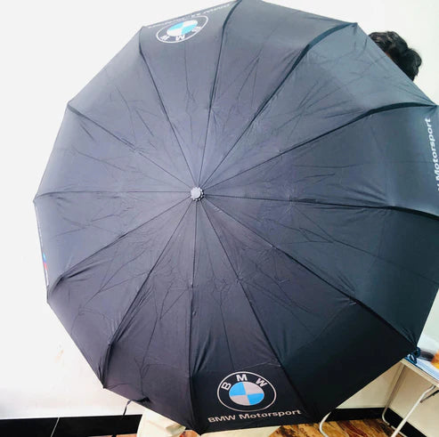 BMW Foldable Umbrella – Premium Windproof Design